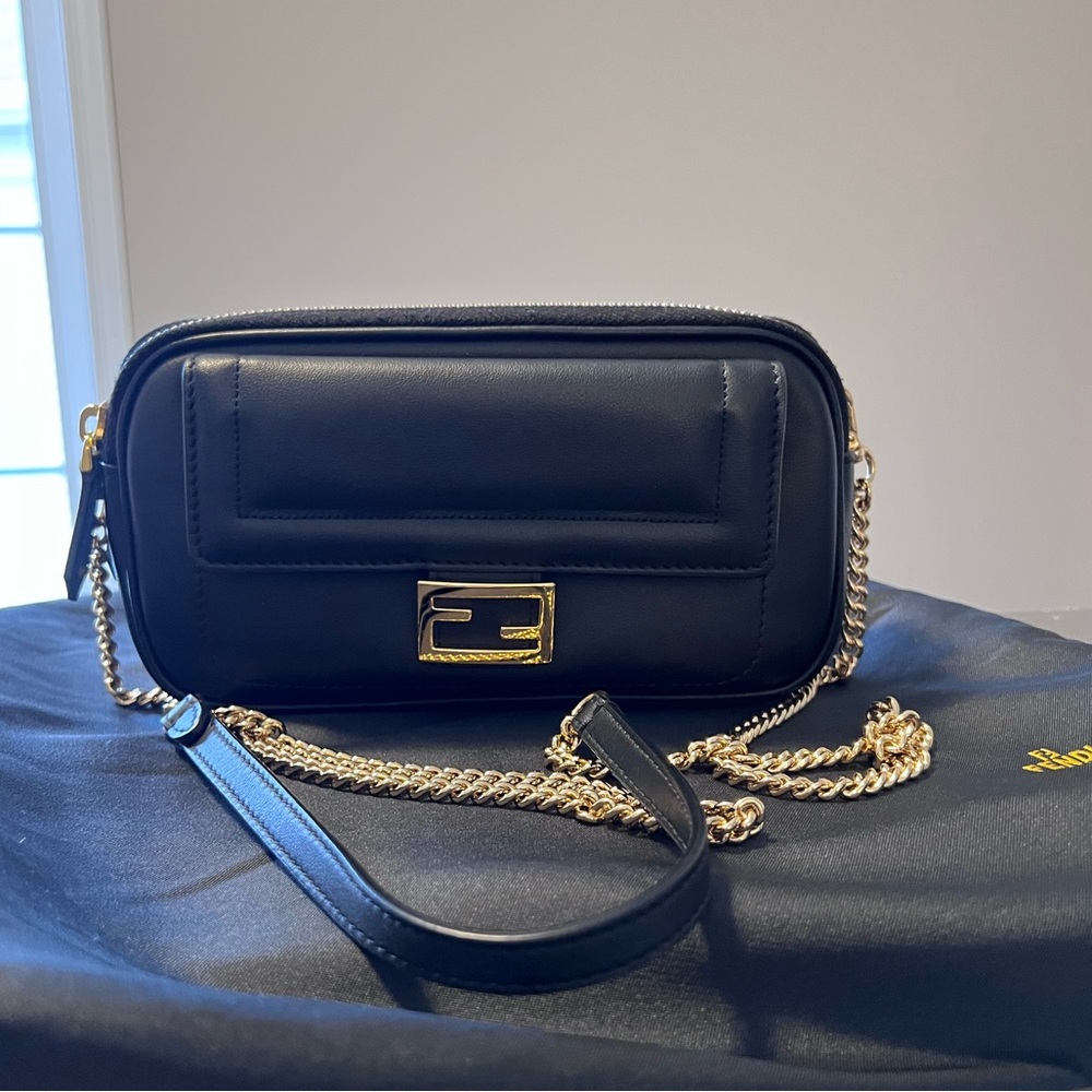Fendi Vitello Grace Matte Easy Baguette bag